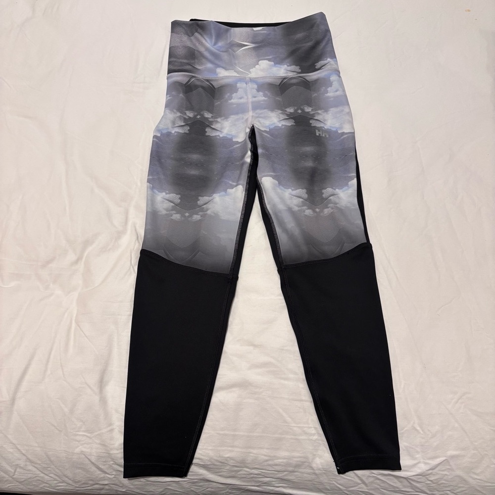 Helly‎ Hansen Black and Gray 7/8 X-Cool Leggings